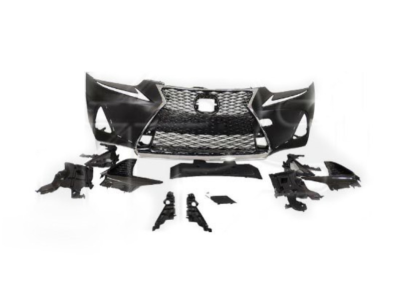 Бампер передній (комплект) Lexus IS F-Sport 2016-2020 Тайвань