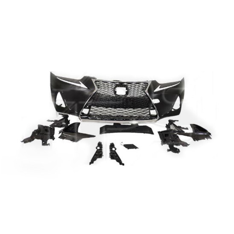 Бампер передній (комплект) Lexus IS F-Sport 2016-2020 Тайвань