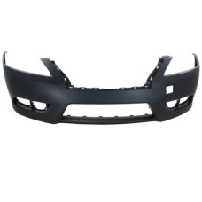 Бампер передній без отворів під парктронік Nissan Sentra 2012-2016 Тайвань 620223RM0H