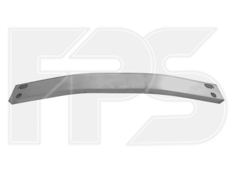 Підсилювач заднього бампера Toyota Highlander 13-19 (Тайвань) алюміній