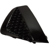 Решітка переднього бампера ліва Nissan Murano Z52 19- (Тайвань) чорний глянець, без отв. 622579UF0A