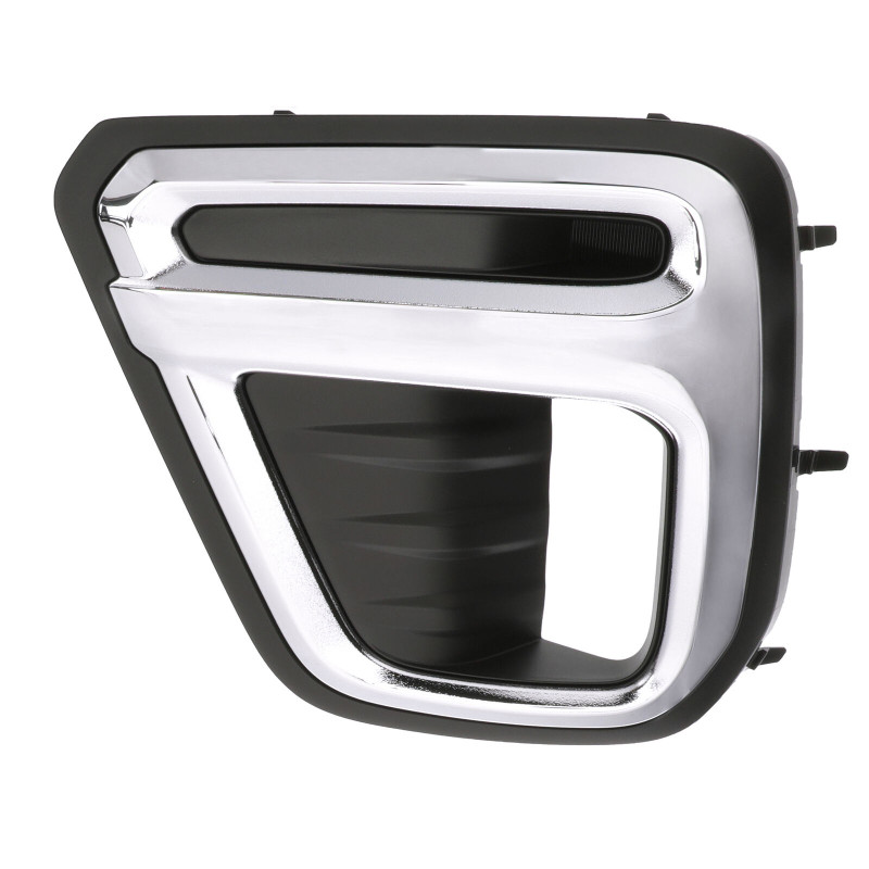 Решітка переднього бампера ліва Subaru Forester SK 19- (Тайвань) чорний глянець, хром, під LED 57731SJ130