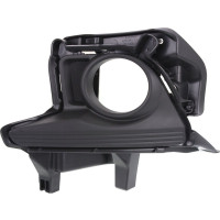 Решітка переднього бампера ліва Toyota Highlander 13-16 (Тайвань) з отвором, без DRL 520400E020