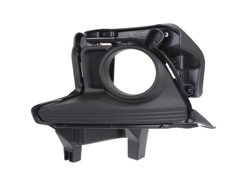 Решітка переднього бампера ліва Toyota Highlander 13-16 (Тайвань) з отвором, без DRL 520400E020