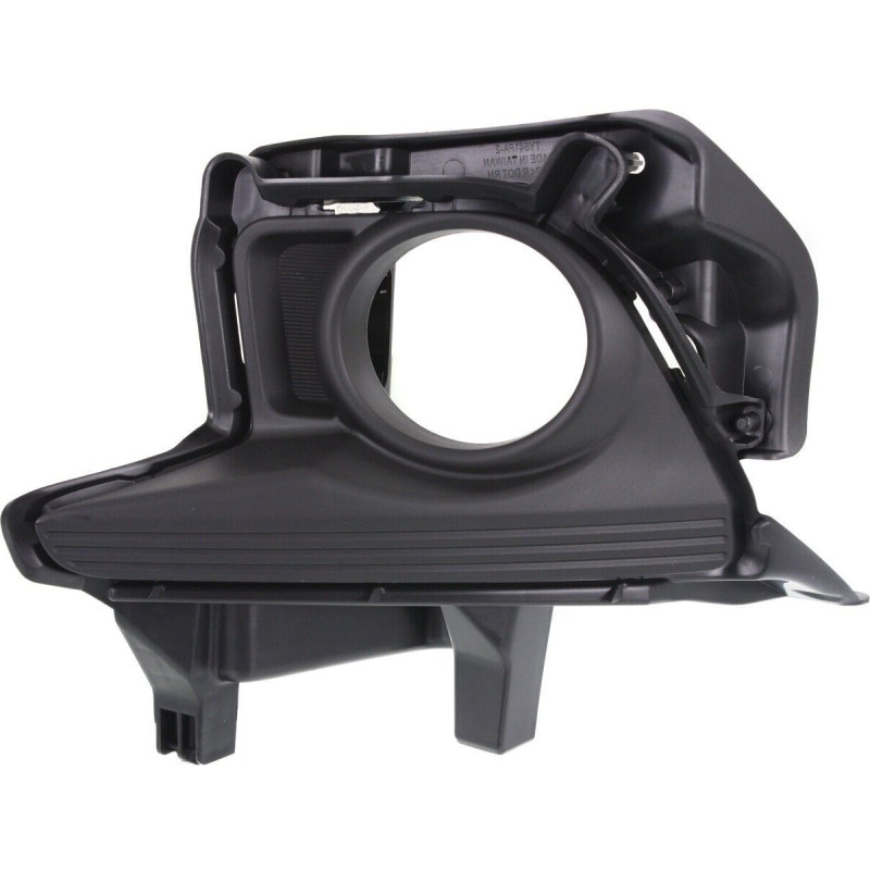 Решітка переднього бампера ліва Toyota Highlander 13-16 (Тайвань) з отвором, без DRL 520400E020