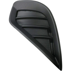 Решітка переднього бампера ліва Toyota Highlander 19- (Тайвань) без отвора 520400E140