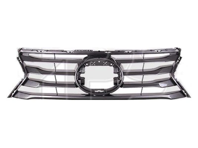 Решітка радіатора Lexus IS 16-20 (Тайвань) темно-сірий металік