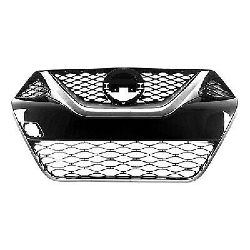 Решітка радіатора Nissan Maxima A36 15-18 (Тайвань) чорний глянець / хром 623104RA0A