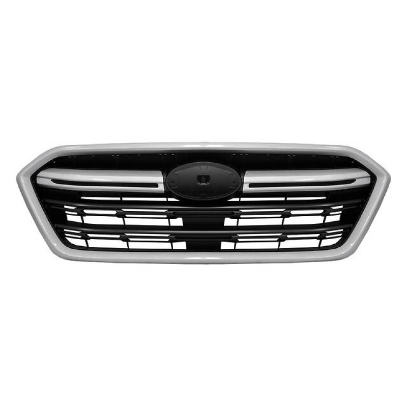 Решітка радіатора Subaru Outback 18-20 (Тайвань) чорна / сірий металік 91121AL16B