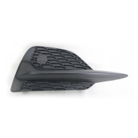 Решітка переднього бампера права Nissan Qashqai 17-21 (TP) з чорним молдигом 62256HV10B