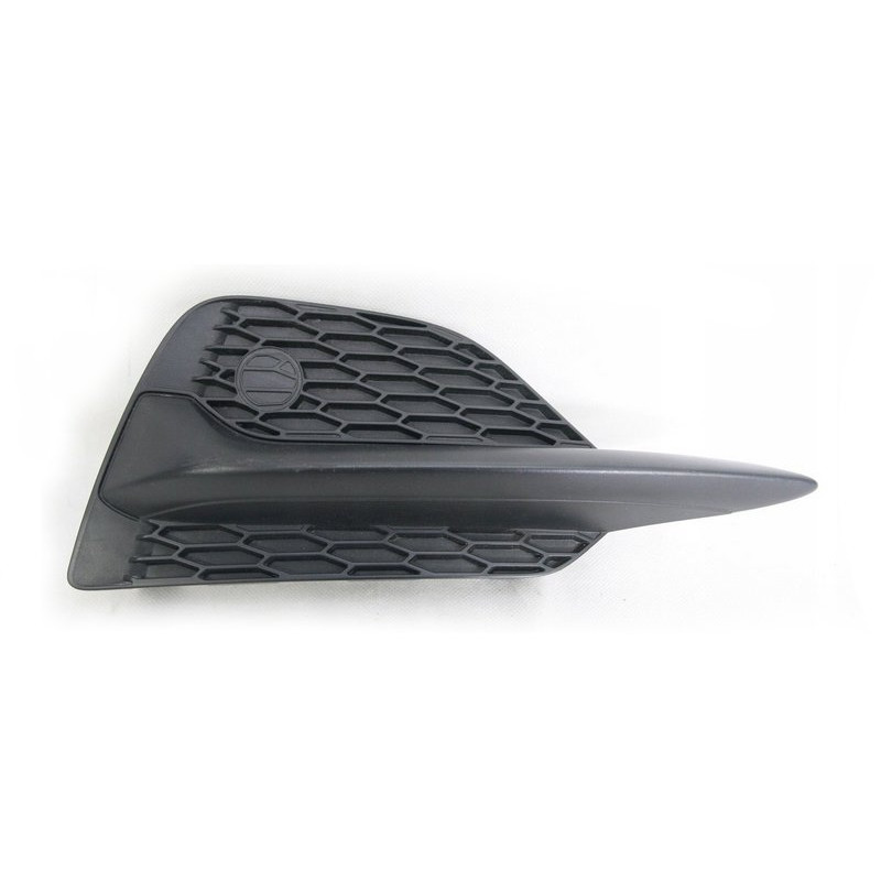 Решітка переднього бампера права Nissan Qashqai 17-21 (TP) з чорним молдигом 62256HV10B