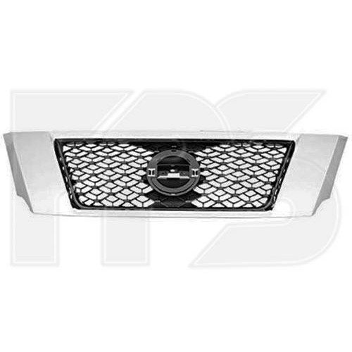 Решітка радіатора Nissan Pathfinder R52 2013-2017 без отв. під камеру, хром (Тайвань)