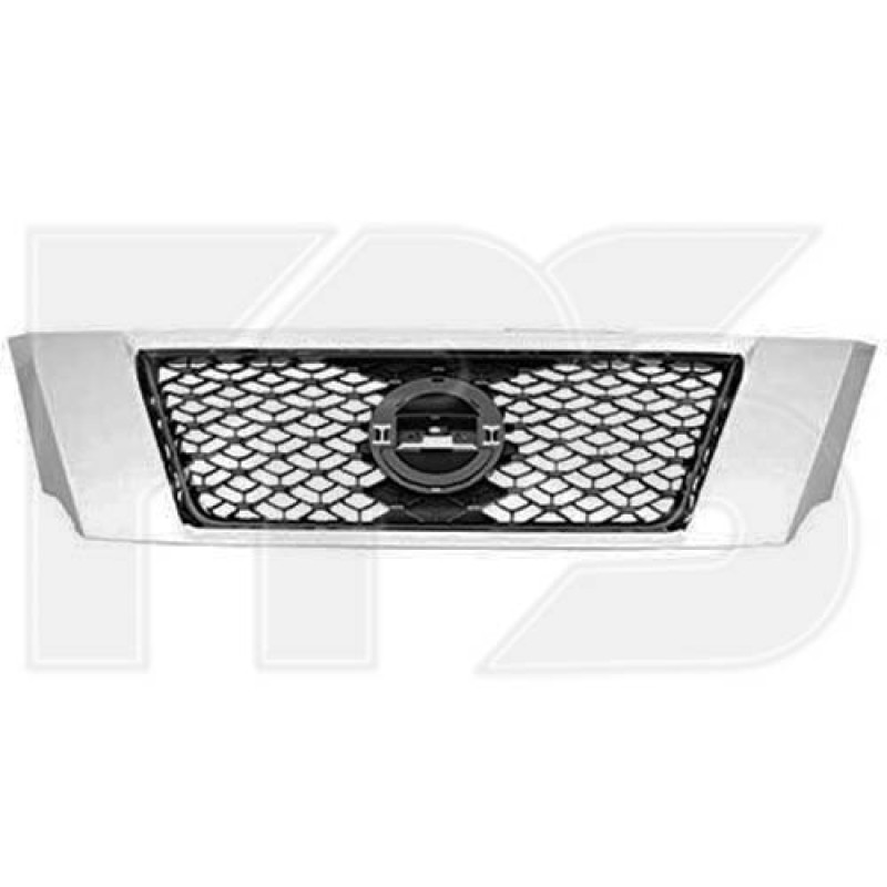 Решітка радіатора Nissan Pathfinder R52 13-17 без отв. під камеру, хром (Тайвань)