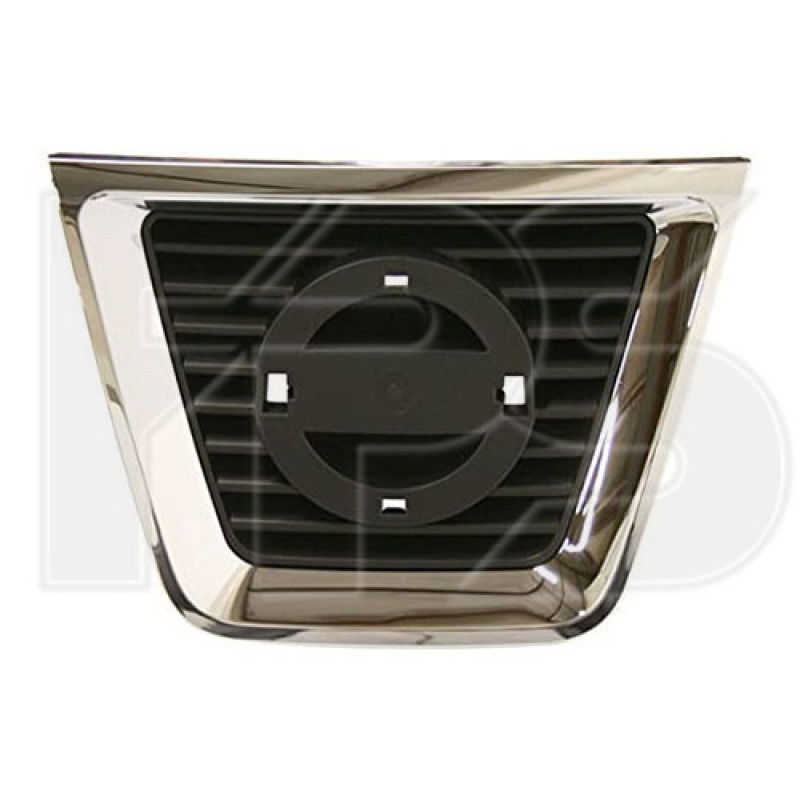 Решітка радіатора Nissan Rogue 07-11 чорна/хром (Тайвань)