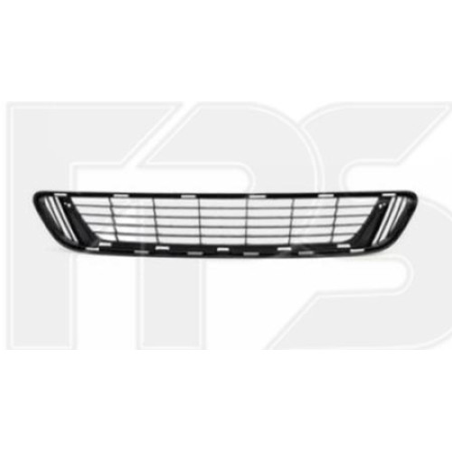 Решітка бампера середня Toyota Venza 2012-2015 сірий металік (Тайвань)