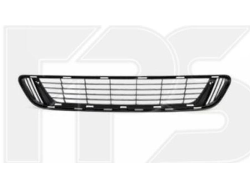 Решітка бампера середня Toyota Venza 12-15 сірий металік (Тайвань)
