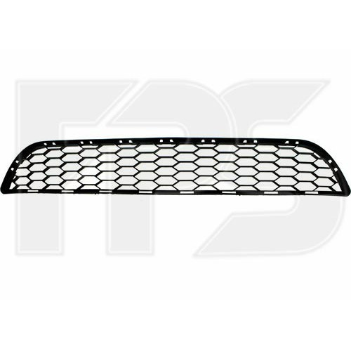 Решітка переднього бампера середня Nissan Sentra 2016-2018 (Тайвань)