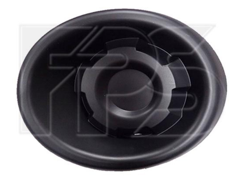 Решітка переднього бампера ліва Nissan Pathfinder R52 13-17 без отвора (Тайвань)