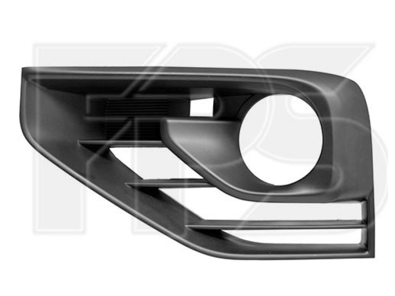 Решітка переднього бампера права Nissan Pathfinder R52 17- з отвором (Тайвань)