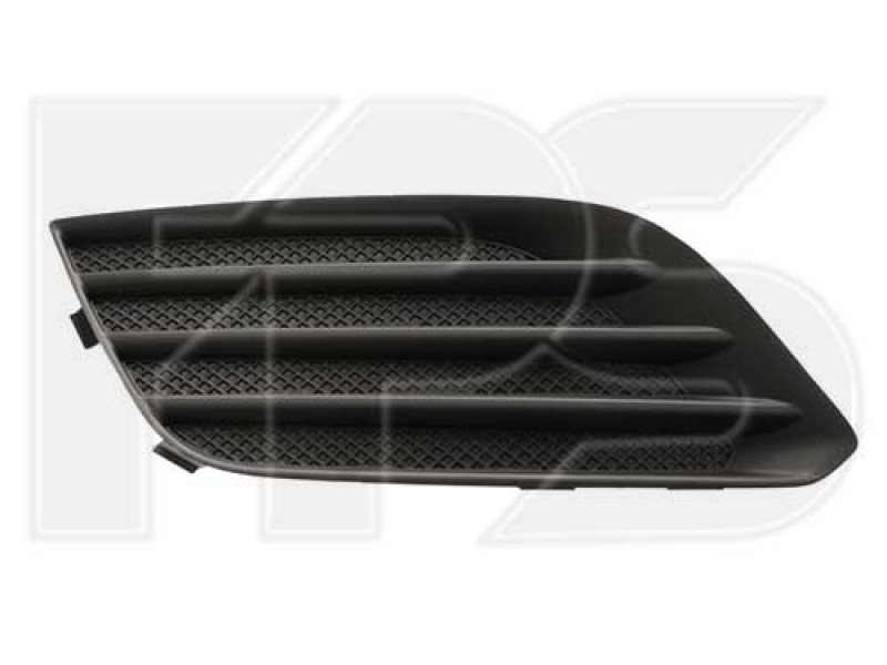 Решітка переднього бампера ліва Opel Mokka, Buick Encore 12-16 без отвора, чорна (Тайвань)