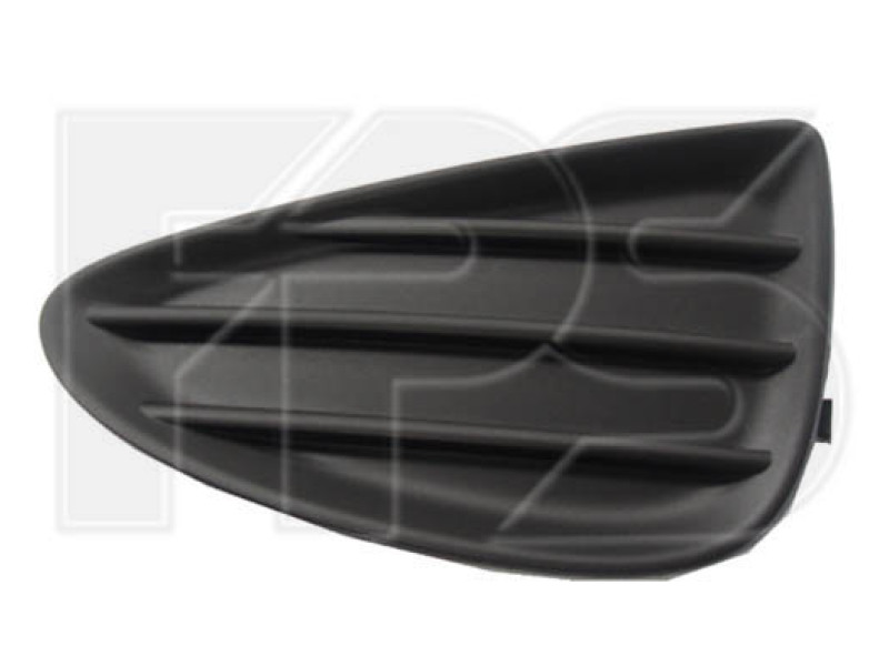 Решітка переднього бампера ліва Toyota Yaris 11-14 без отвора (Тайвань)