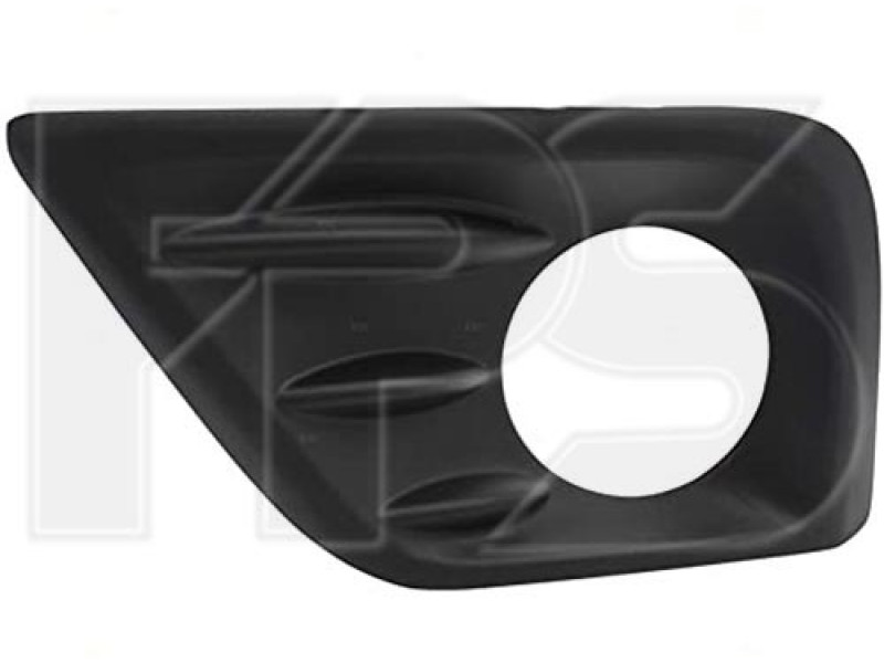 Решітка в передньому бампері ліва Nissan Altima 16-18 з отвором (Тайвань)