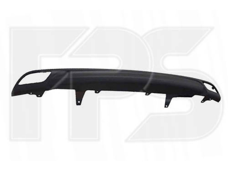 Спойлер заднього бампера Toyota Yaris 14-17 (Тайвань)