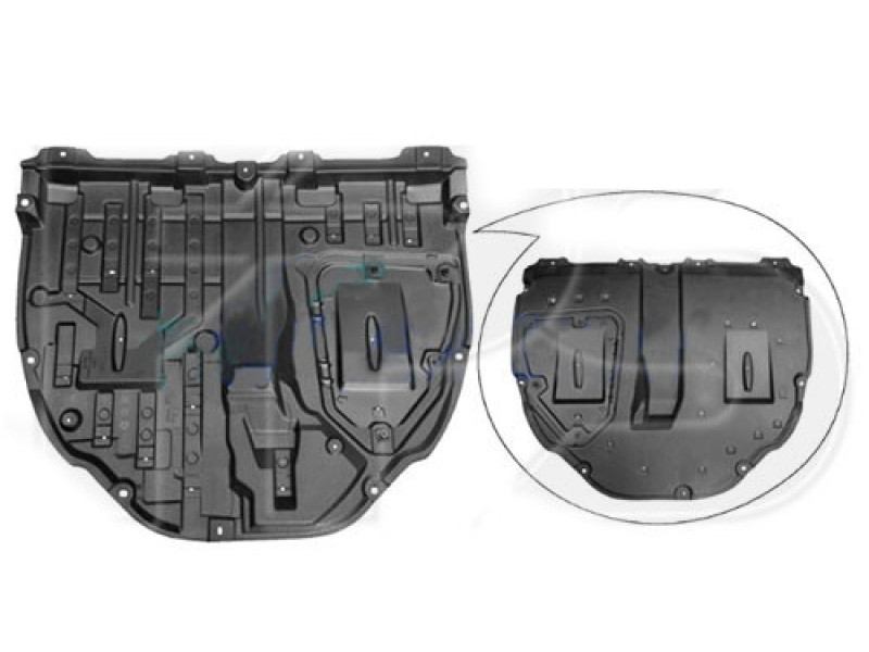 Захист двигуна пластиковий Toyota Corolla Cross 2021- Тайвань