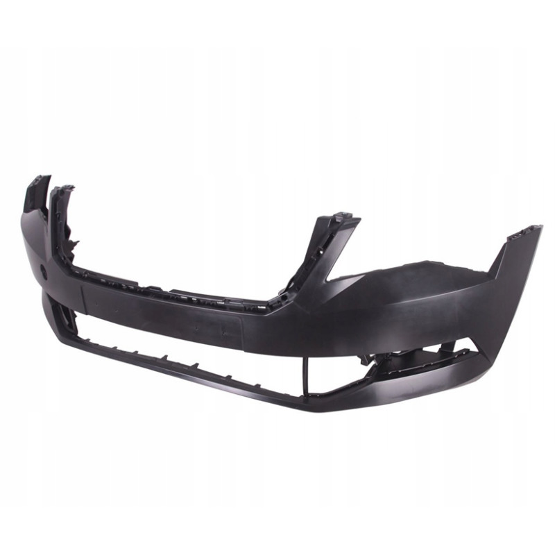 Бампер передній без отворів під омивач Skoda Superb 2015-2019 Китай 3V0807218