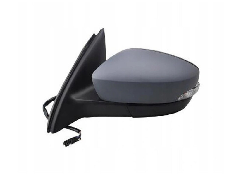 Дзеркало ліве Skoda Fabia 14-18, 18- (Тайвань) електричне, обігрів, повторювач 5JA857521C