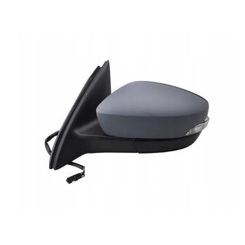 Дзеркало ліве Skoda Fabia 14-18, 18- (Тайвань) електричне, обігрів, повторювач 5JA857521C
