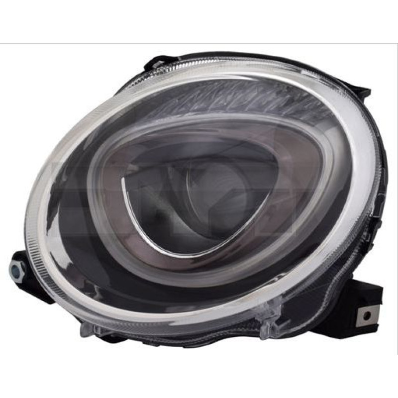 Фара передня ліва Fiat 500 15- (TYC) електрич., галоген 52007420