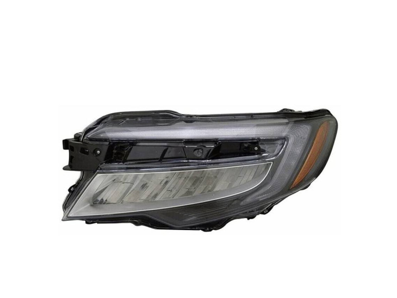Фара передня ліва Honda Pilot USA 18- (TYC) LED, жовта вставка 33150TG7A32