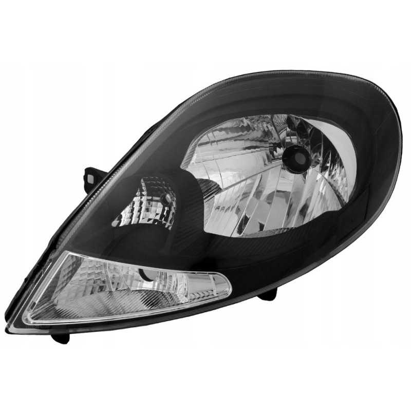 Фара передня ліва Opel Vivaro 07-14, Renault Trafic 07-14 (Depo) чорна 260608802R
