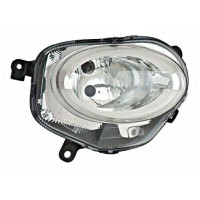 Фара передня нижня права Fiat 500 15- (Depo) LED, галоген 52007766