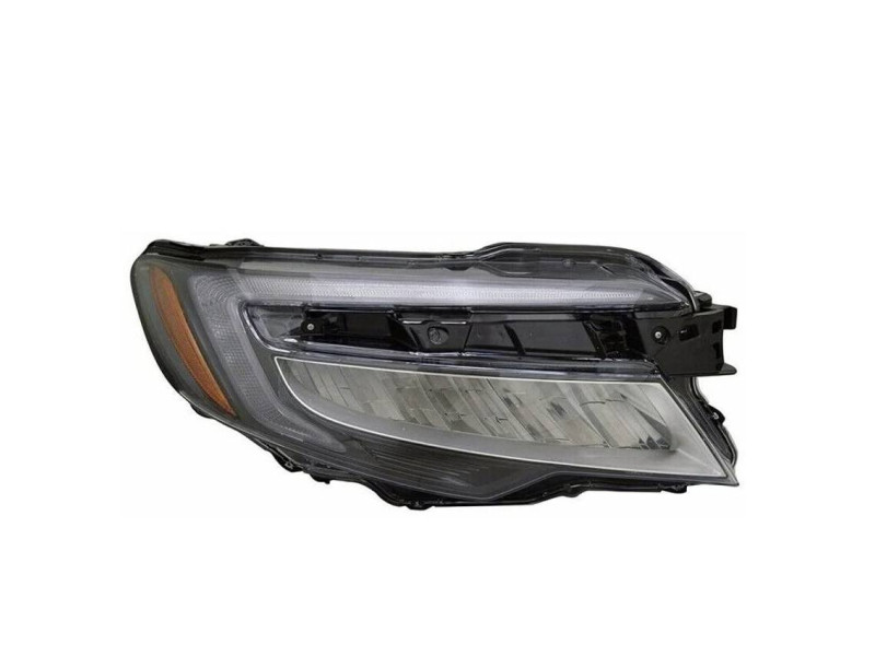 Фара передня права Honda Pilot USA 18- (Depo) LED, жовта вставка 33100TG7A32