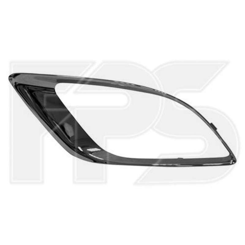 Хром молдинг решітки бампера лівий Dodge Durango 14- (Тайвань) накладка