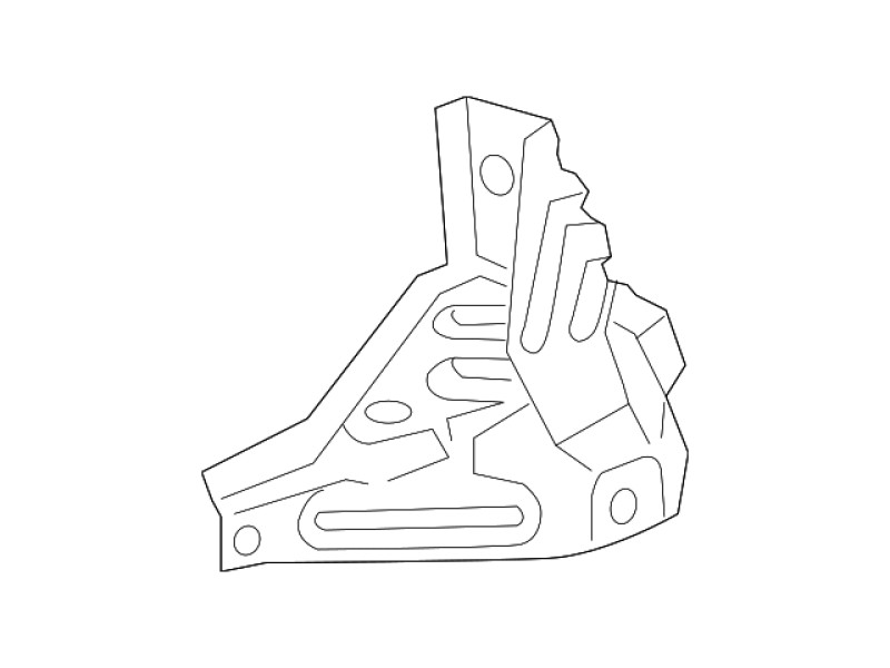 Кріплення крила переднє праве Opel Mokka 2013-2016, Buick Encore 2013-2016 (Тайвань)