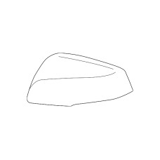 Кришка дзеркала ліва під фарбування Toyota RAV4 2019- (Тайвань)