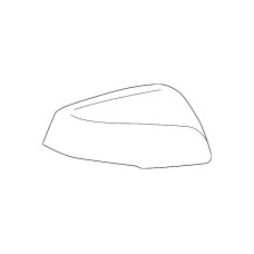 Кришка дзеркала права під фарбування Toyota RAV4 2019- (Тайвань)