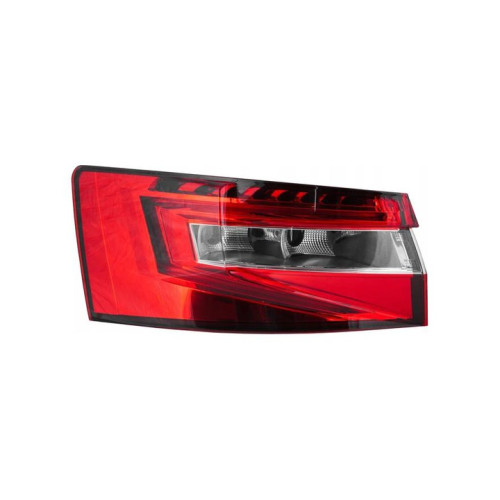 Ліхтар задній лівий Skoda Superb 3V 2015-2019 (Китай) зовнішній, LED 3V5945207A