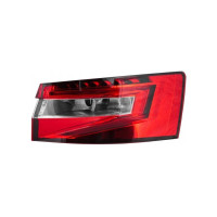 Ліхтар задній правий Skoda Superb 3V 15-19 (Китай) зовнішній, LED 3V5945208A