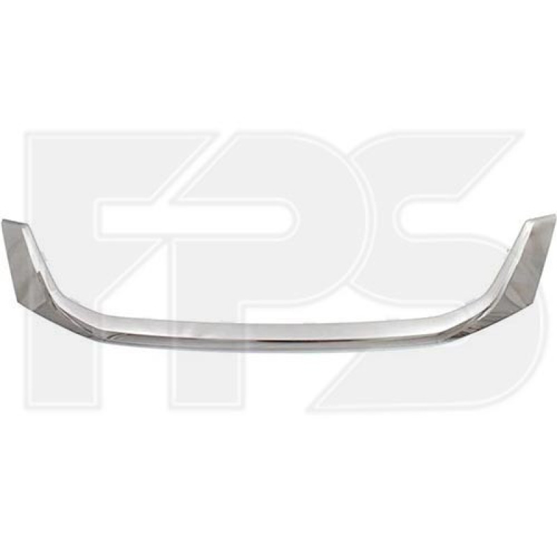 Молдинг решітки радіатора нижній Honda Accord 9 Coupe 13 -15 (FPS) хром