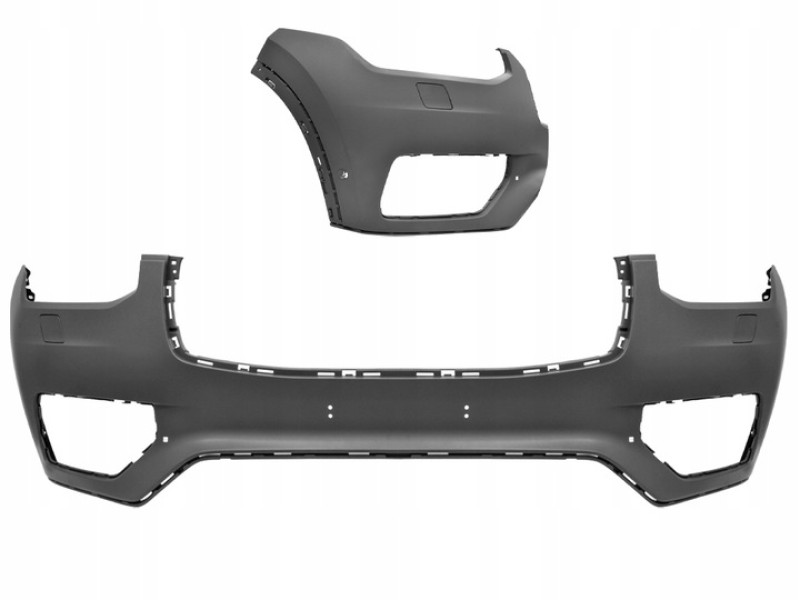 Бампер передній з отворами під омивач та парктронік Volvo XC90 2015-2019 Тайвань 398417261