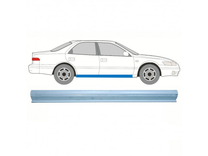 Поріг лівий/правий ремчастина Toyota Camry XV20 96-01 (Polcar)