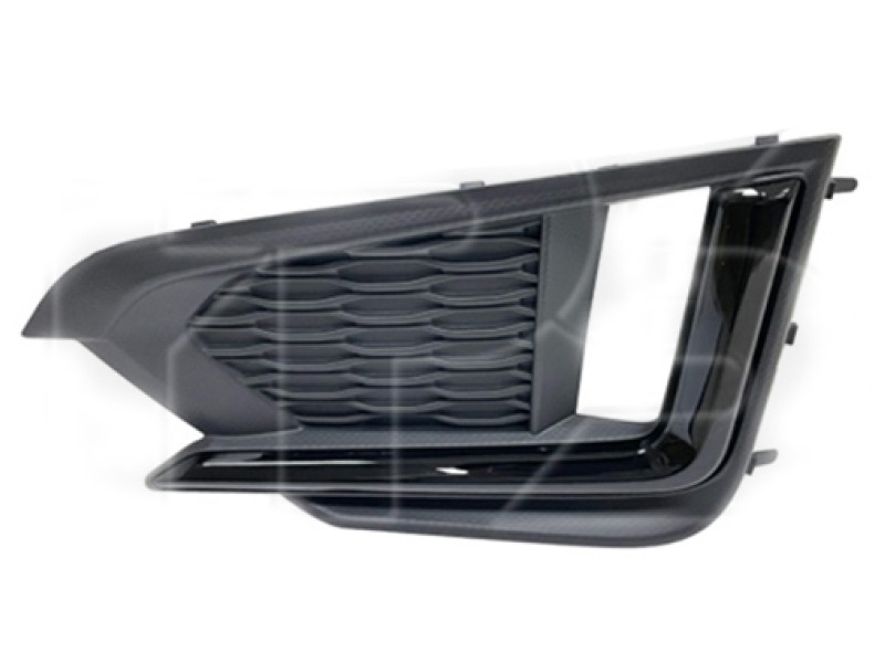 Решітка переднього бампера ліва Subaru Impreza 16-22 (Тайвань) з отв. під DRL
