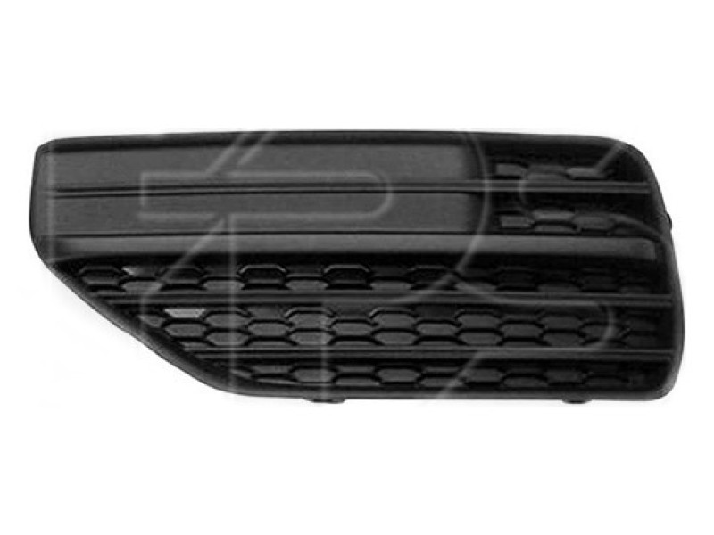 Решітка переднього бампера ліва Volvo XC90 15-19 (Тайвань) без отв. під п/тронік, чорна