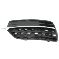 Решітка переднього бампера ліва Volvo XC90 15-19 (Тайвань) з отв. під п/тронік, один молдинг 313830440