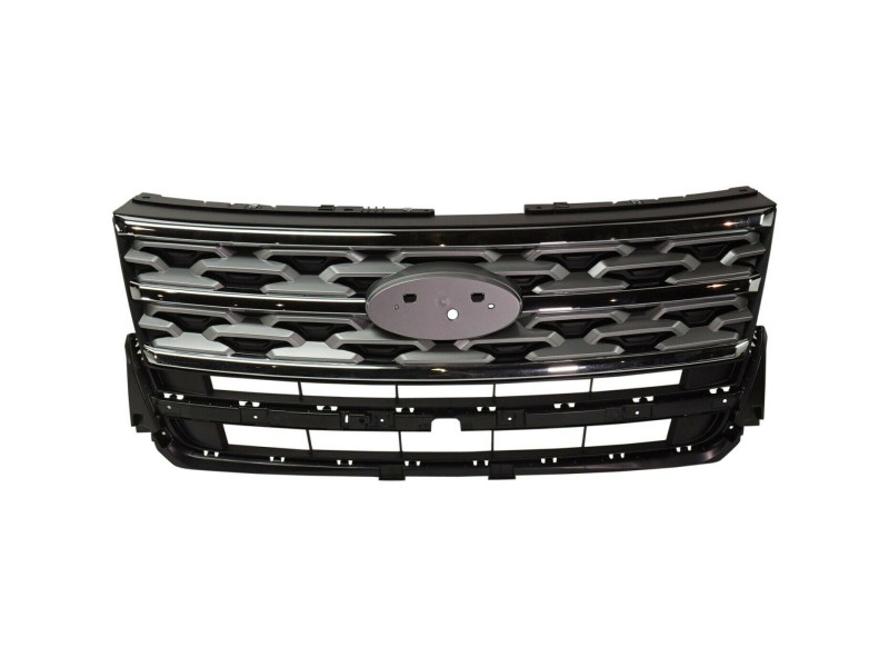 Решітка радіатора Ford Explorer 18-19 (Китай) JB5Z8200AK