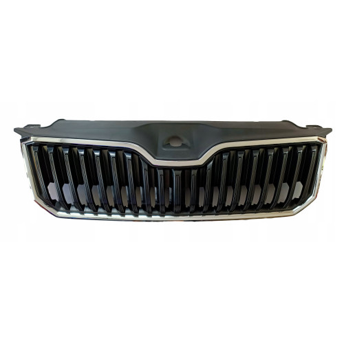 Решітка радіатора Skoda Superb 3V 2015-2019 хром рамка FPS 3V0853653